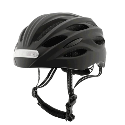 Coolbox Casco Negro Con Luz Talla L